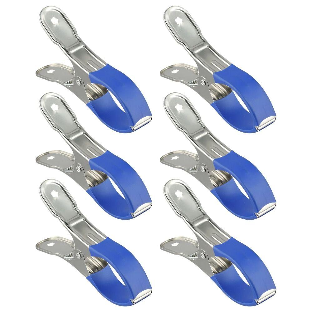 12Pcs Windproof Pool Cover Clips Stainless Steel Hanger Quilt Clip Clothes Pins  Above Ground Pools