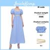 Bridgerton Costume Dress With High Waist Gothic Victorian For Halloween Cosplay Adults