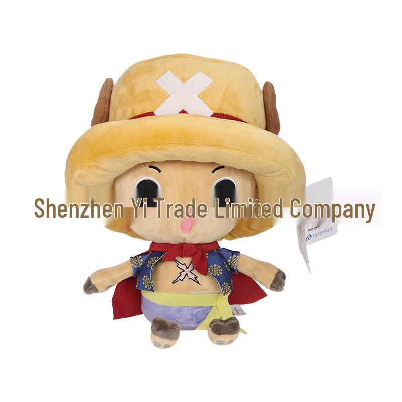 One Piece Luffy, Chopper & Zoro Plush Pendants – Creative Anime Dolls
