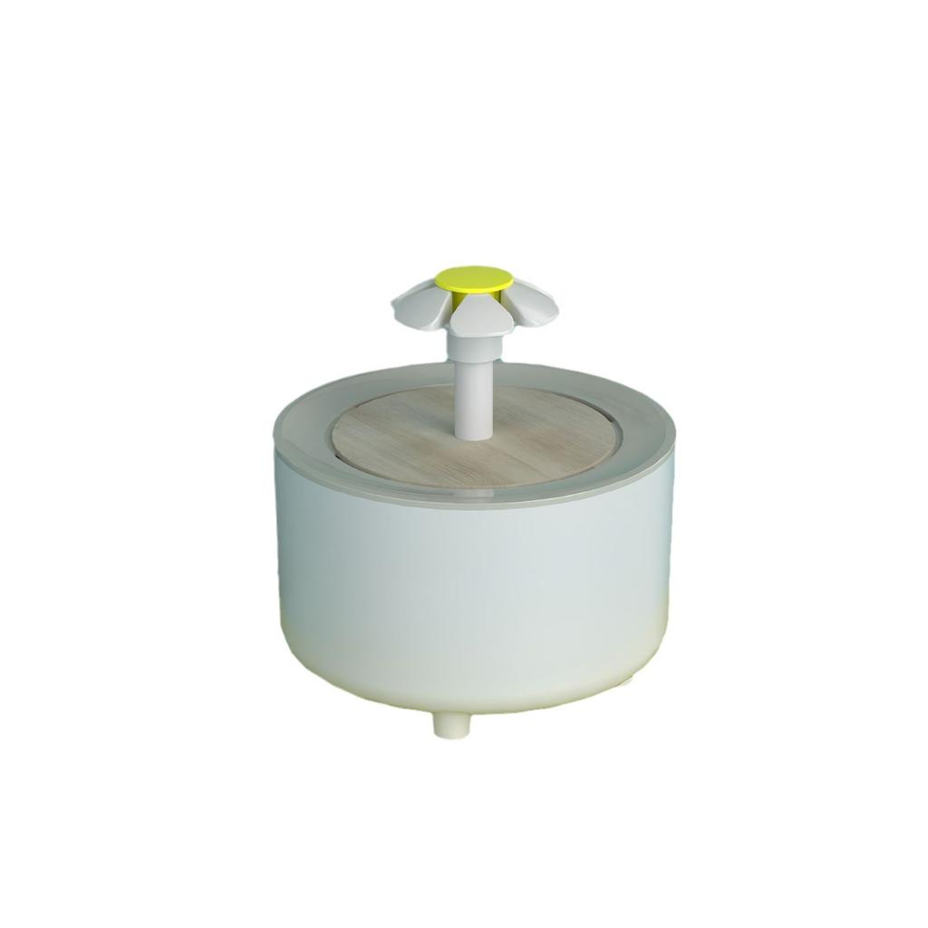 2026 New Flower Cat Water Fountain Automatic Flowing Water Pet Drinking Dispenser USB Plug In Dog Cat Waterer KTY