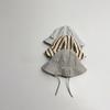 Baby Summer Fisherman Hat With Wide Brim And Breathable Cotton For Sun Protection