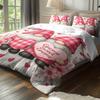 Quilt Cover Gnome Villain 3D Digital Printing Quilt Cover Three-Piece Home Textile Factory