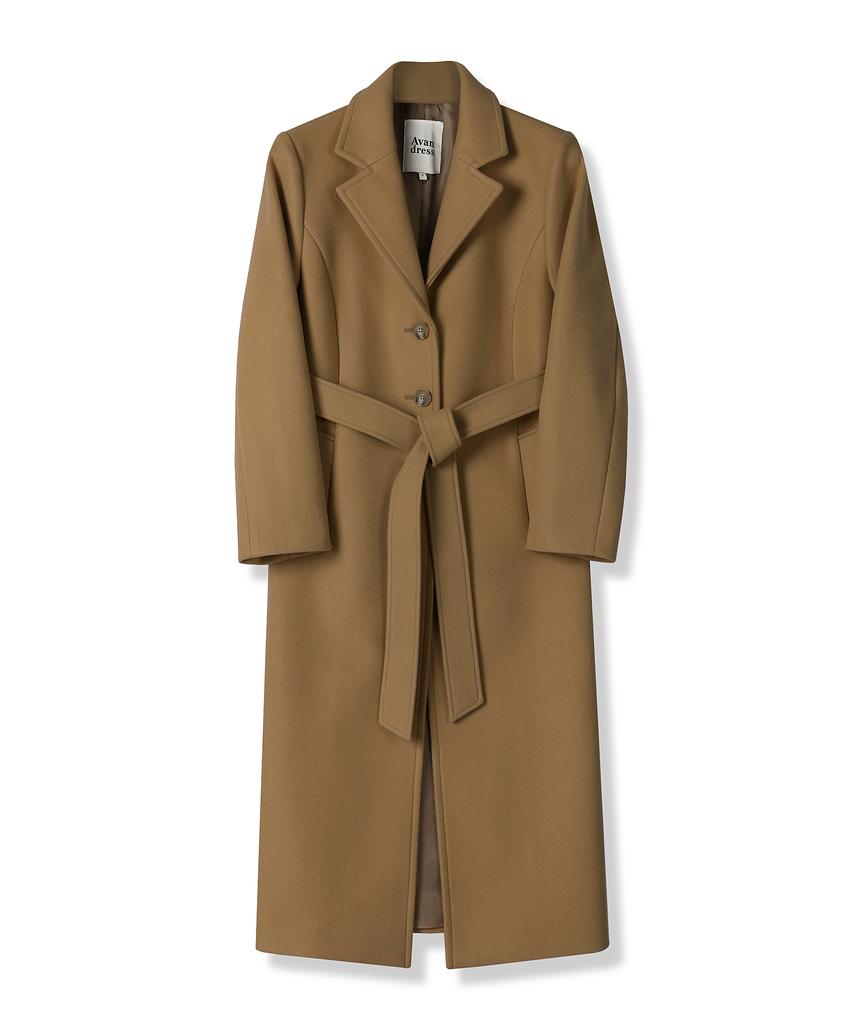 Avandress Amelia Classic Single Coat Camel