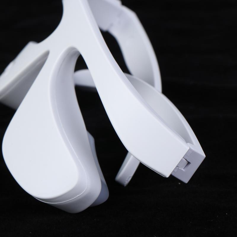 1 Set 3D Red Light Eye Fatigue Dark Circles Relaxing Under-Eye Glasses Massage Beauty Machine Smart Eye Massager