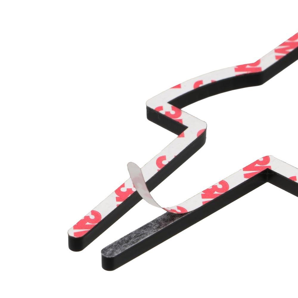 3D Men Women Toilet Signs Black WC Plaque Reminder Indicator Plaque Wc Signage Shopping Mall