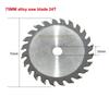 7Pcs 75mm Cutting Disc For Hole Angle 10mm Circular Saw Blade Sander Sanding Tool Tile Wood Metal Cutting Disc