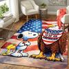 1pc Patriotic Snoopy Eagle Rug, Office Carpet Indoor Outdoor Entrance Doormat, Non-Slip Soft And Comfortable, Living Room. Q7140198