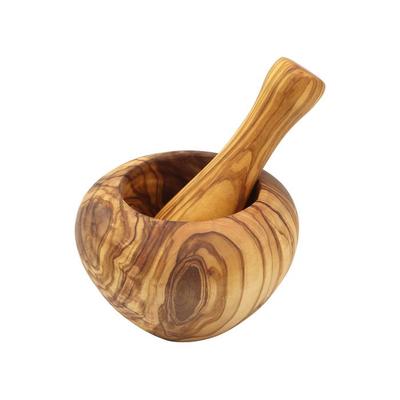 Ronde vijzel 10 cm in olijfhout - Chevalier Diffusion