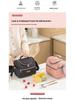 Oxford Cloth Insulated Lunch Bag - Large Capacity, Waterproof, Crossbody Bento Bag