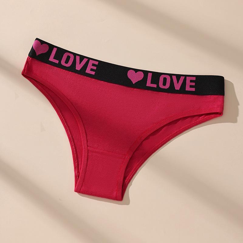 Plus Size Women's Low Waist Triangle Panties - Pure Cotton Sporty Style Underwear