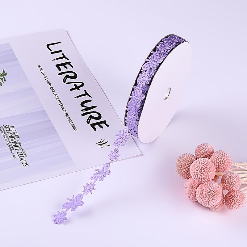 1.5cm Wide Fine Butterfly Flower Lace fabric Craft Cake Gift Wrap With DIY Handmade Hat Purse Bouquet Ribbon Accessories renda