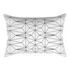 Classic Fashion Black and White Striped Geometric Rectangle Embrace Pillowcase Sofa Living Room Home Decor Cushion Cover