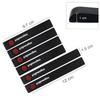 2026 Hot For Volkswagen VW 6Pcs Rubber Strip Car Door Anti Collision Protective Sticker For VW GTI Polo Golf Passat Tiguan Arteo