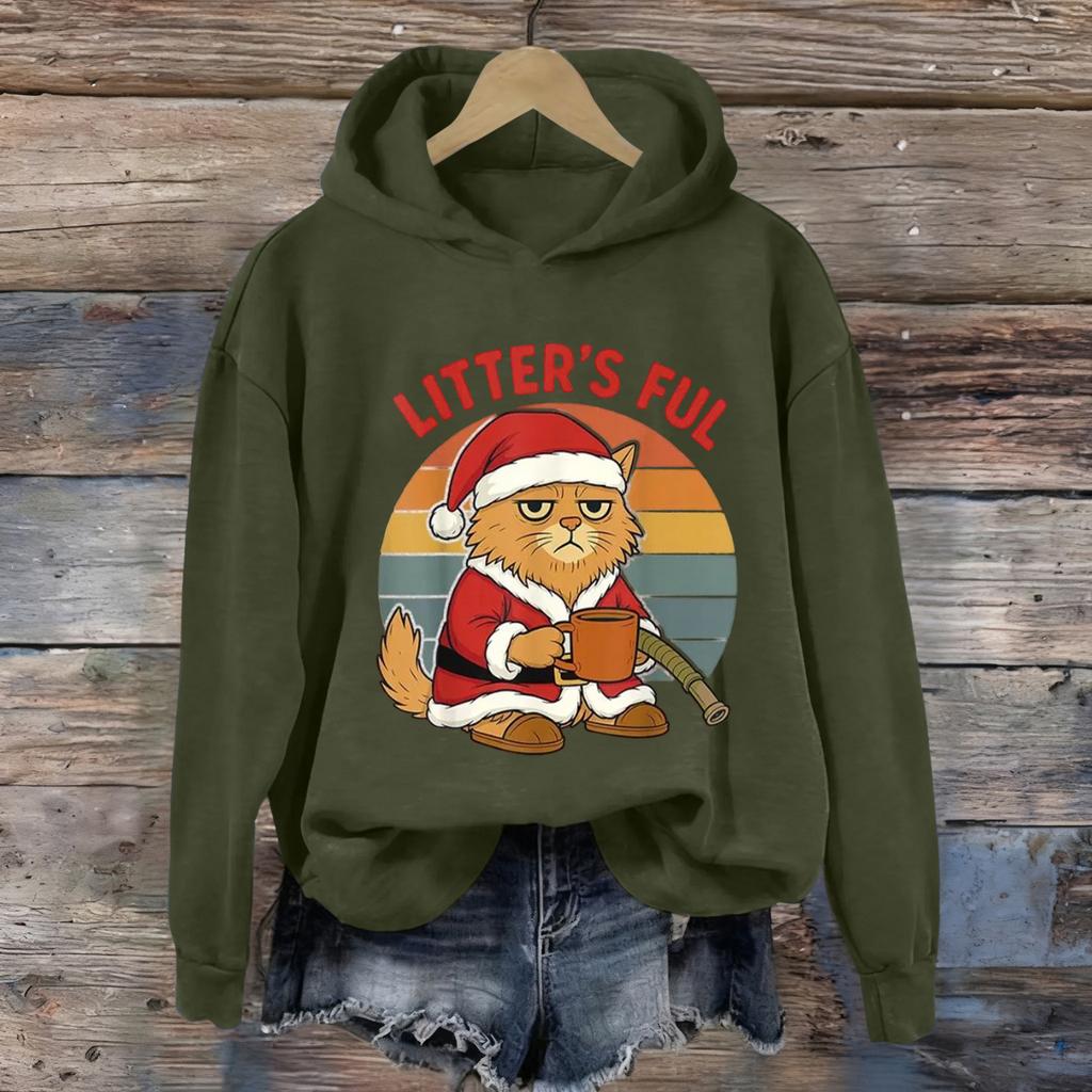 Women's Fashion Daily Versatile Casual Sweatshirts Long Sleeve Hooded Top Sweatshirts