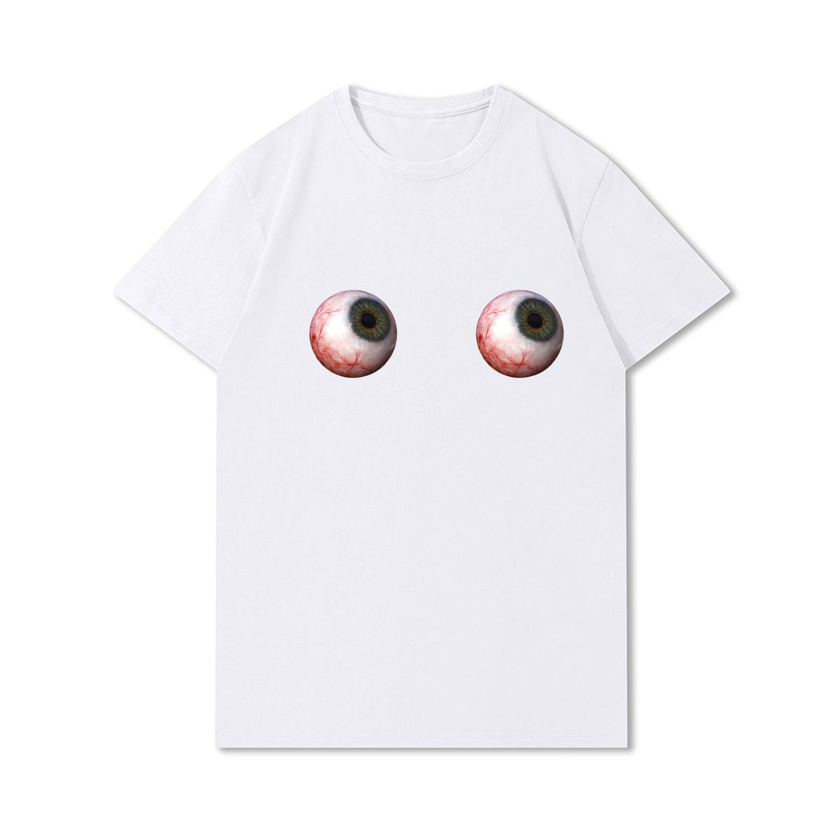 

Плюс размер S-5XL хип-хоп уличная одежда унисекс футболка с принтом глаз футболка Харадзюку хлопковая повседневная футболка летние топы с коротким рукавом футболки 4XL