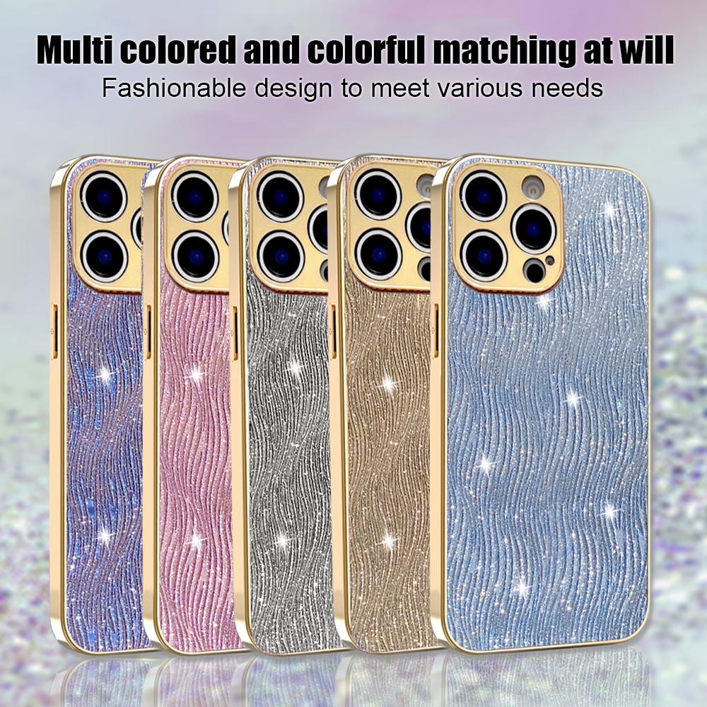 Galvanizovaný TPU kryt na telefon pro iPhone 16E 16 15 14 13 Pro Max 15Pro 16Pro Max 16 Plus Kryt Fotoaparát Nárazuvzdorné Ochranné Pouzdra