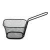 Portable Square Mini Fried Basket French Fries Basket Restaurant Fried Chicken Snack Chips Iron Metal Colander Tool