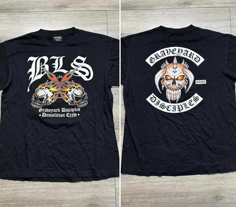 Black Label Society Shirt Graveyard Demolition 2 sided Black T shirt Unisex T-Shirt XXXL
