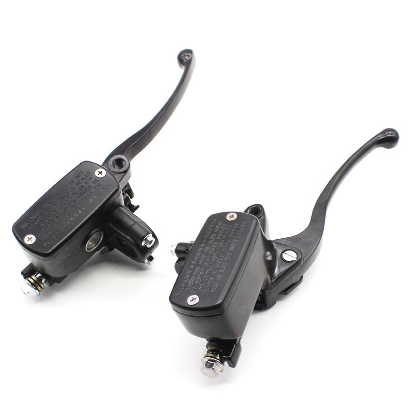 Black Universal 7/8" 22mm Motorcycle Front Brake Clutch Master Cylinder Hydraulic Pump Lever For Honda Yamaha Suzuki Kawasaki