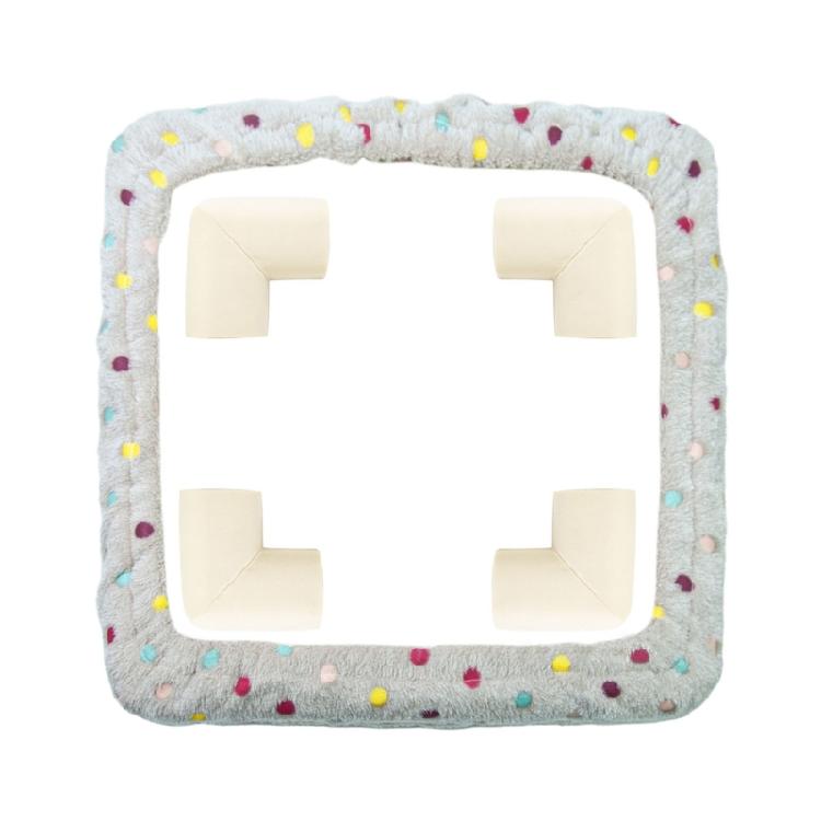 25/40cm Square Gripper Strips Frame Cover Punch Needle Frame Cover for Quilting