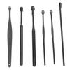 Portable Ear Pick Spoon Earwax Removal Tool Kit Stainless Steel Spiral Ear Wax Cleaner Set