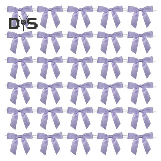 30 Peças Mini Laços de Fita Pequenos Laços de Cetim para Costura Embalagem de Padaria Scrapbook Confecção de Cartões Decoração de Natal Casamento Festa de Aniversário