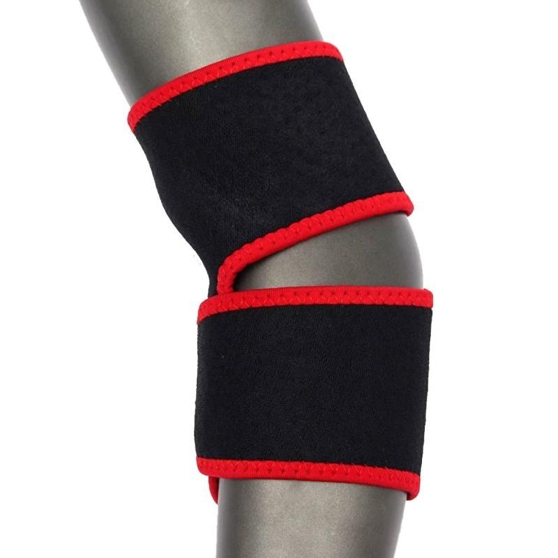 Ajustable Elbow Knee Support Brace Tennis Golfers Golf Strap Wrap Gym Sports