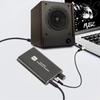 Amplificador de fone de ouvido portátil de alumínio HiFi Áudio Amplificador de fone de ouvido Melhorador de som AMP 600mAh com