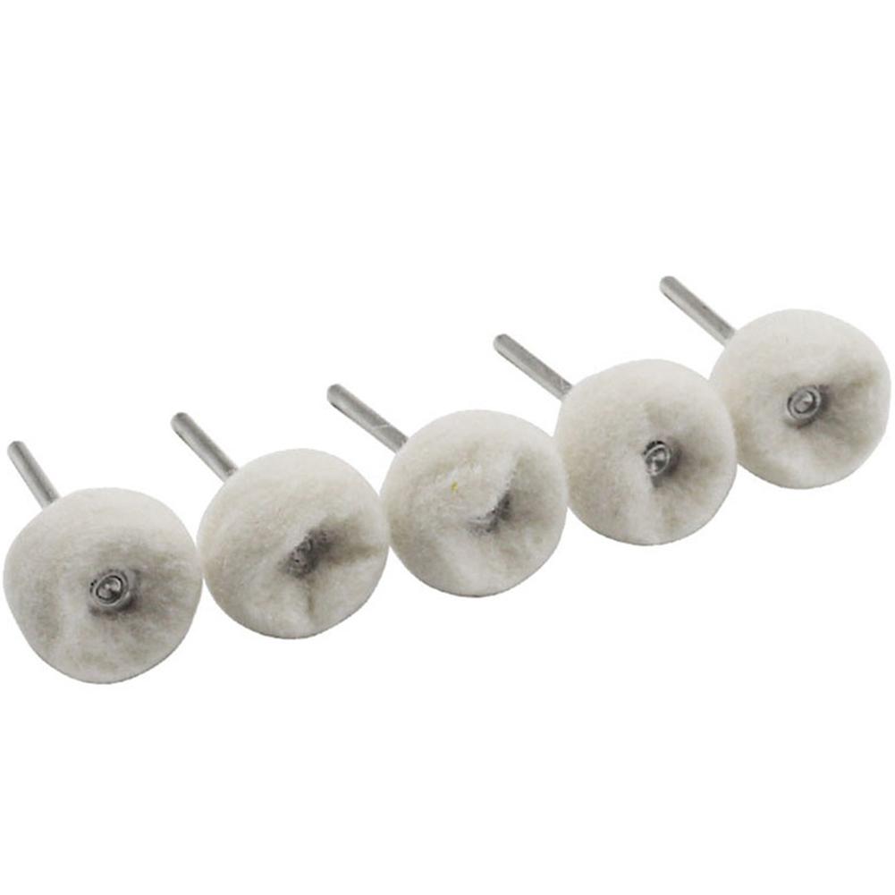 Brand New High Quality Grinding Head Wool Polishing Brush Replacement Shank 2.35mm 5PCS For Removing Rust Jewelry
