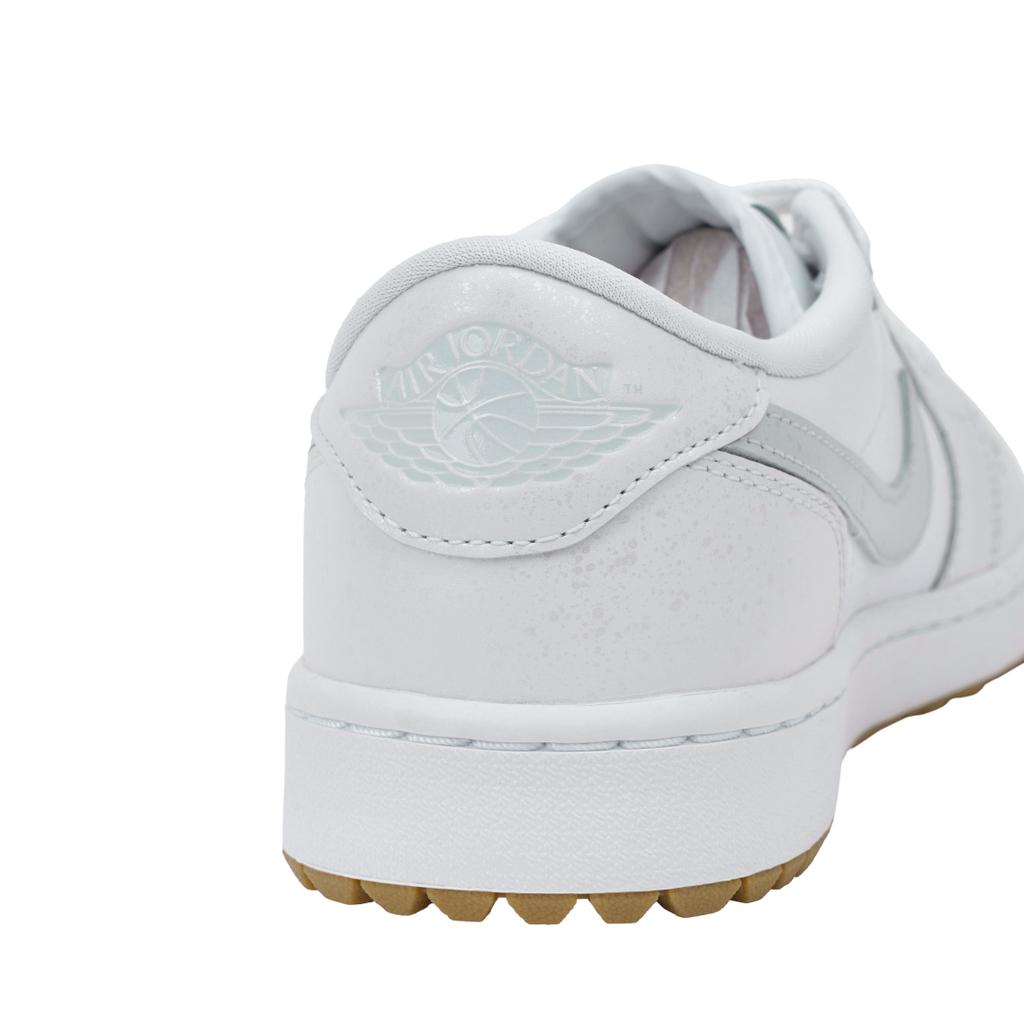 Air Jordan 1 Low Golf White Gum Men Sneakers Pure-Platinum Gum-Medium-Brown DD9315-111