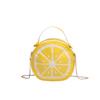 Women's Fruit Bag Lem Bag Small Clear Chain Shoulder Crossbody Bag