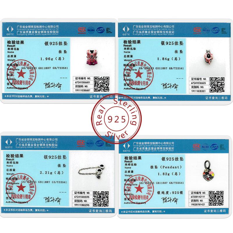 New Original Copper Charms Bead Luminous Rose Cat Planet Star Moon Pendant Fit Women Bracelet Necklace Jewelry Gift