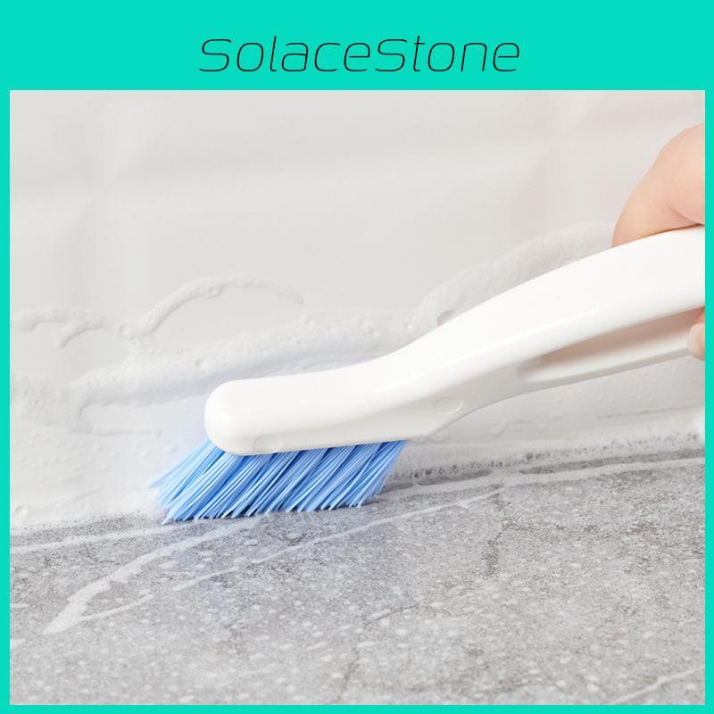Grout Bathroom Tile Brush With Dual Head For Efficient Cleaning Home Maintenance