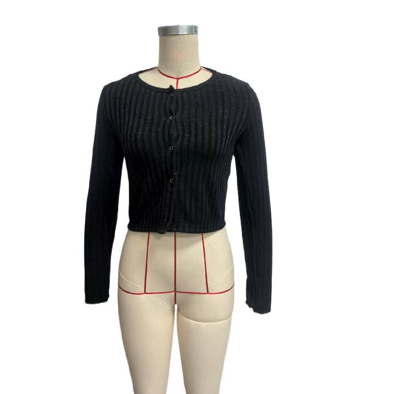 2026 New Slim-Fit Long-Sleeve Thin Cardigan and Camisole Two-Piece Casual Women's Set