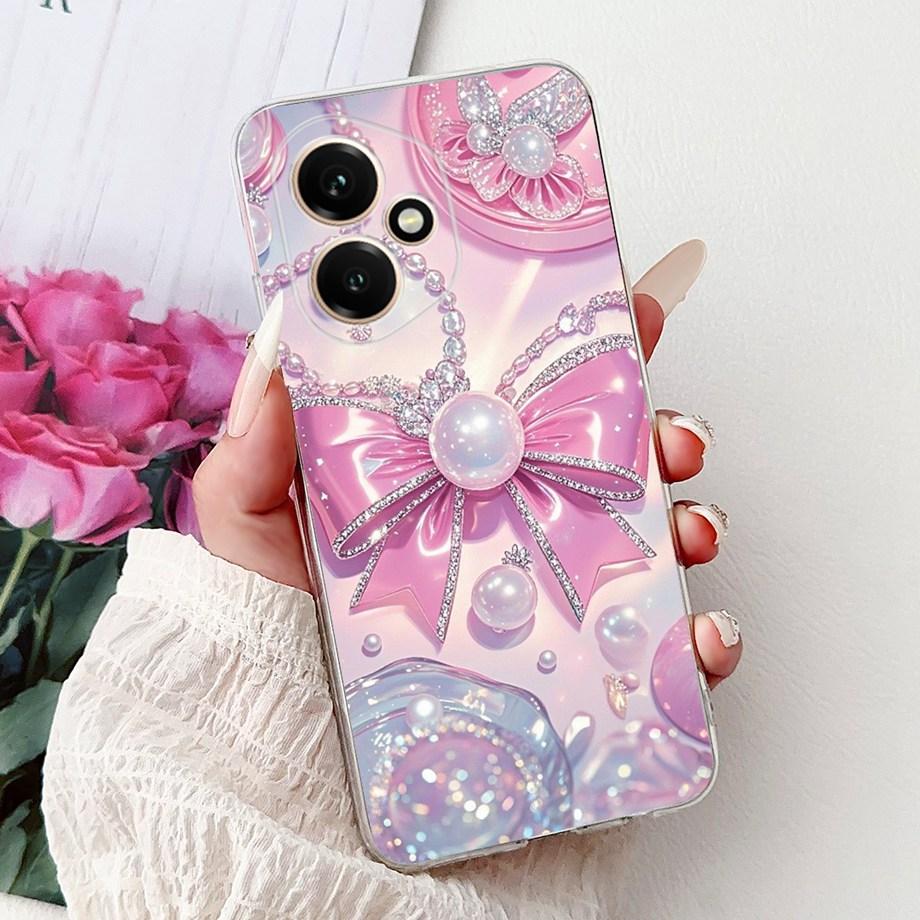 For Huawei Honor 400 400 Pro Case Dragon Love Heart Animals Pattern Back Cover Soft Silicone TPU Clear Bumper Camera Protection