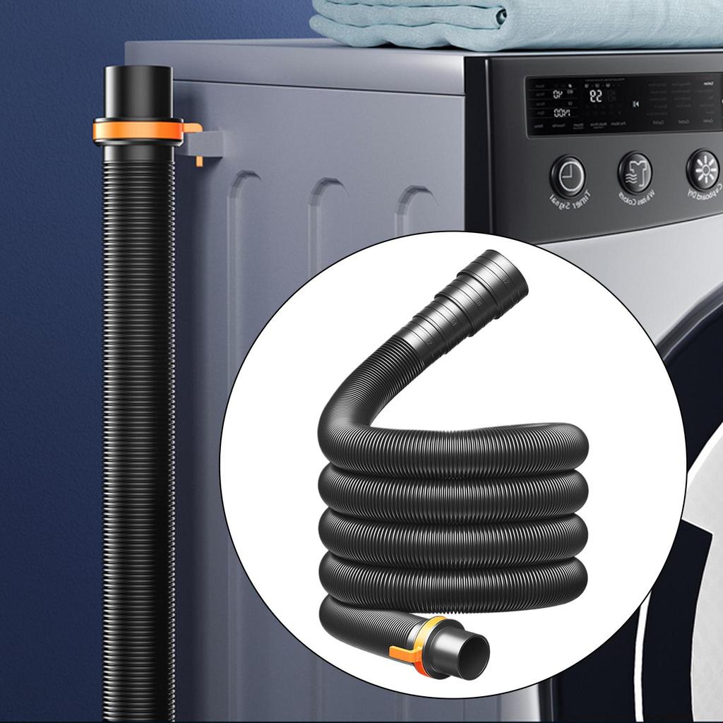 RV Water Hose Waste Pipe for Motorhome Expandable Sealing Waste Water Hose for Lawn Marine Camping RV Trailer RV Accessories