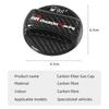 Vdcp6 Real Carbon Fiber Gas Fuel Tank Cover Oil Filler Dustproof Cap For Toyota GR GAZOO RACING Prado Yaris Hilux Corolla Prius Avensi