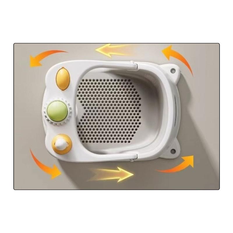 Sicherer Badewannensitz für Babys mit rutschfester Basis für 6+ Monate altes Baby Stützender Baby-Badewannenstuhl mit Abflussloch