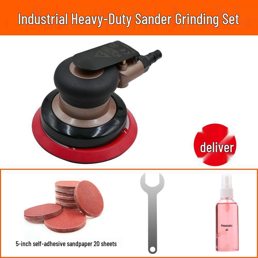 5-inch Pneumatic Car Polisher & Grinder Tool