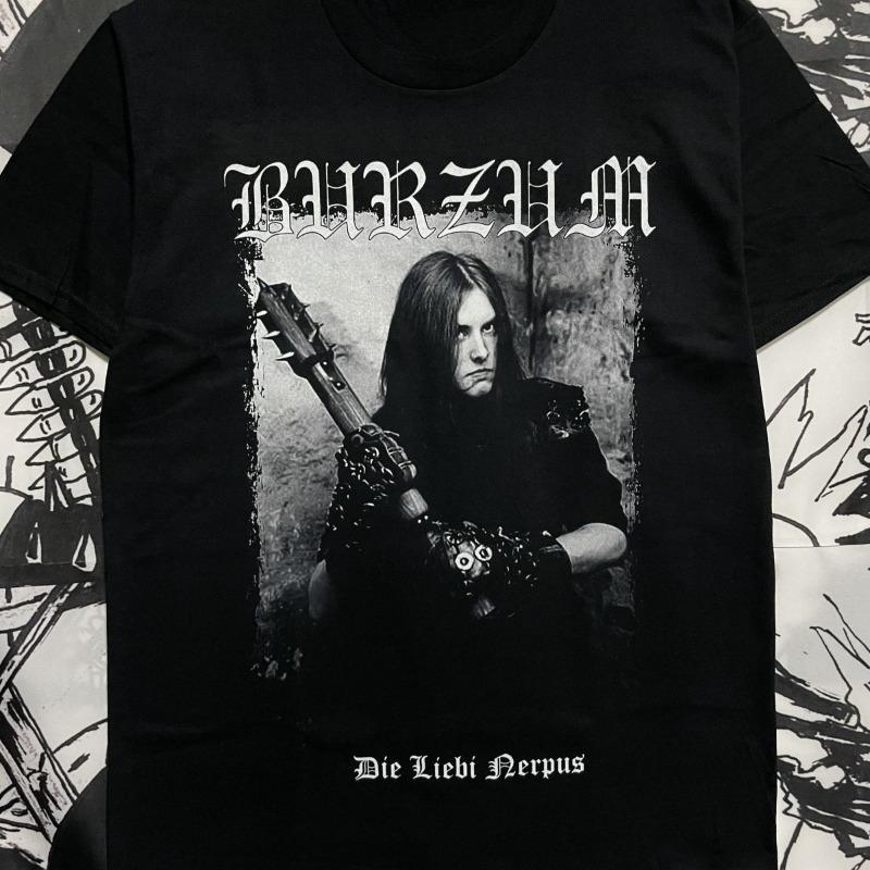 

Группа Burzum Окружающий Европейский и Американский Мужской и Женский Нишевый Блэк-метал Темный Хлопок Повседневный Спортивный С короткими рукавами 4XL