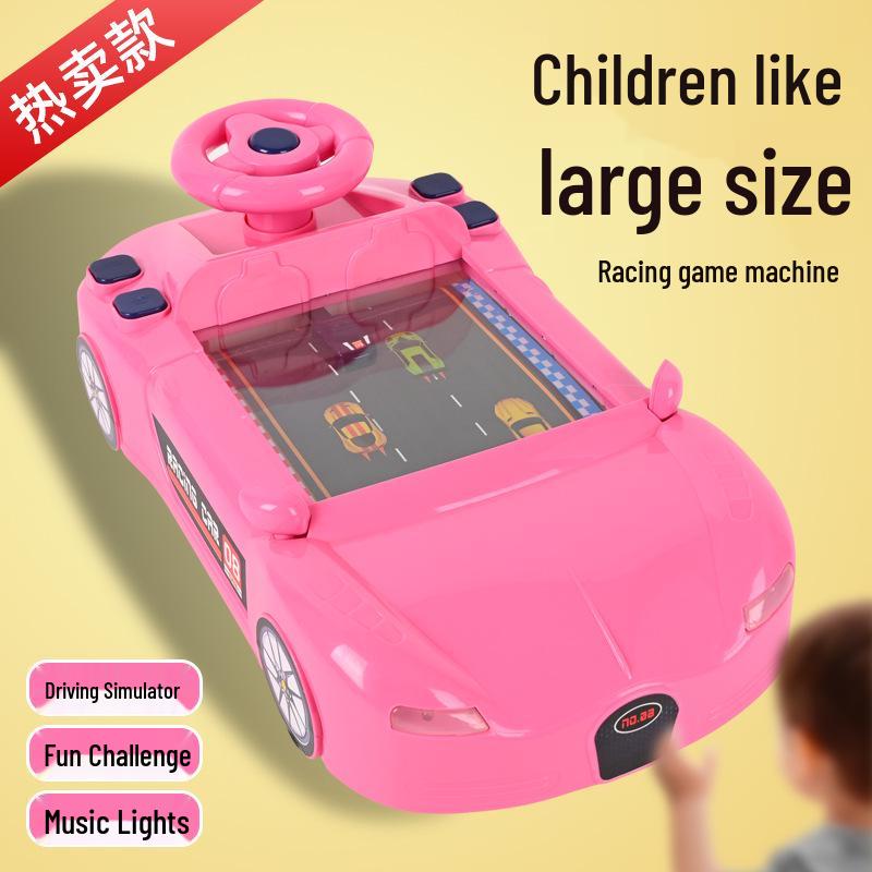 Children's Racing Car Toy with Steering Wheel - Adventure Gift for Boys and Girls Ages 1-6