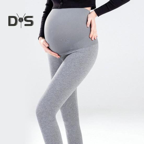 Pregnancy Leggings High Waist Skinny Maternities Clothes Pregnant Women Belly Support Knitted Leggings Body Shaper Trousers