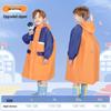 XXXL Kids' Raincoat for 8-Year-Olds - One-Piece with Backpack Space, Ideal for School