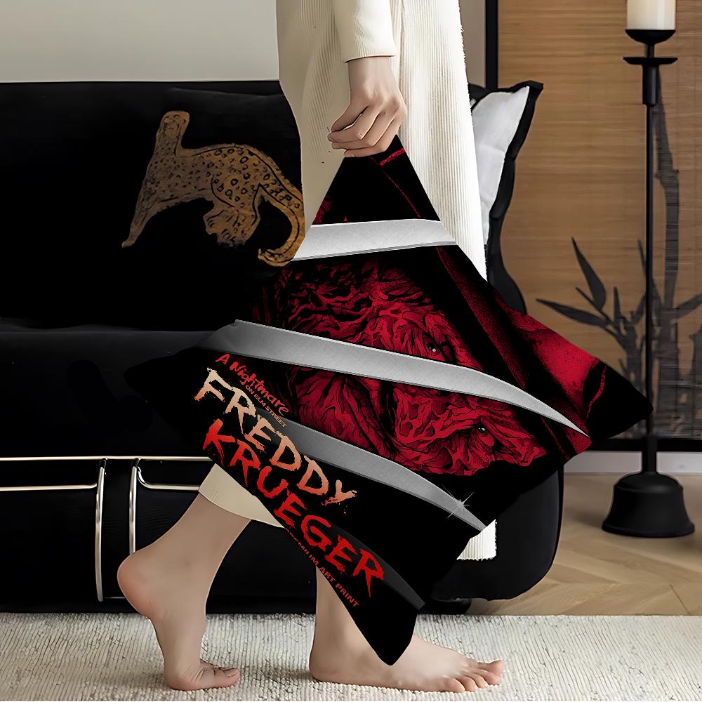 F-Freddy K-Krueger Movie Pillowcase toon Gift Cushion Cover Bedroom Home Sofa Chair Seat Decor pillow case