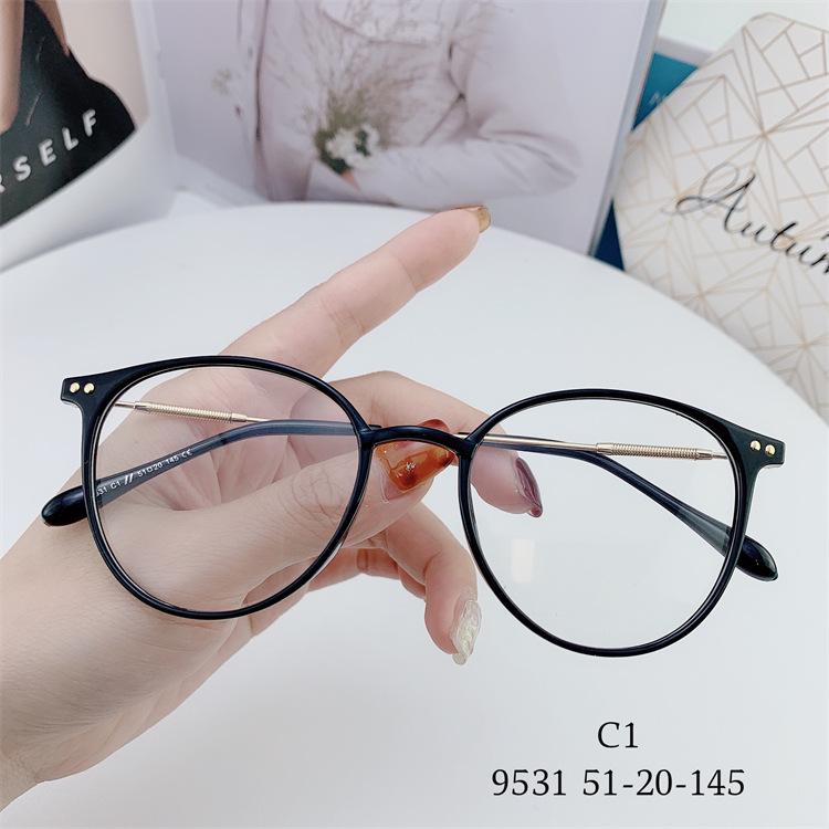 TR90 Ultra Light Anti Blue Glasses Round Frame Unisex Computer Reading Glasses High Quality Optical Lenses Fashion Eyewear