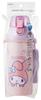 Skater Plastic Water My Made In Children's Bottle, 800ml, Antibacterial, Melody, Kuromi, Sanrio, Girls, Japan, PSB8RAG-A