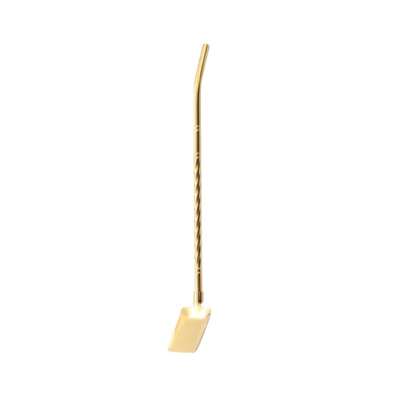 Barware Drinking Spoon Straws, Stainless Steel, Innovative Shovel Shape for Ice Cream & Kitchen Use