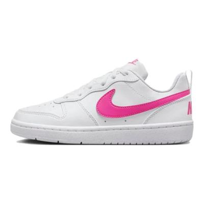 Zapatillas Court Borough Low Recraft GS Blanco Fucsia Láser para Niños DV5456-113