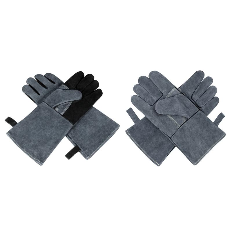 Welding Gloves High Temperature Resistance for Baking Furnace Stove Pot Holder Provide Safety for Protection for Welders