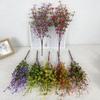 Simulation Artificial 5-Fork Plum Blossom Green Plant Fake Flower Small Fresh Lilac Home Outdoor Decoration
